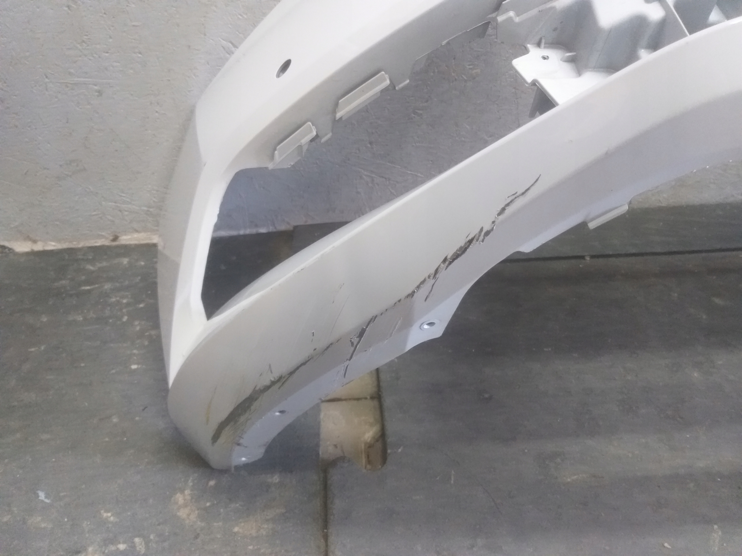 bumper front SKODA FABIA III 3 LIFT 6V