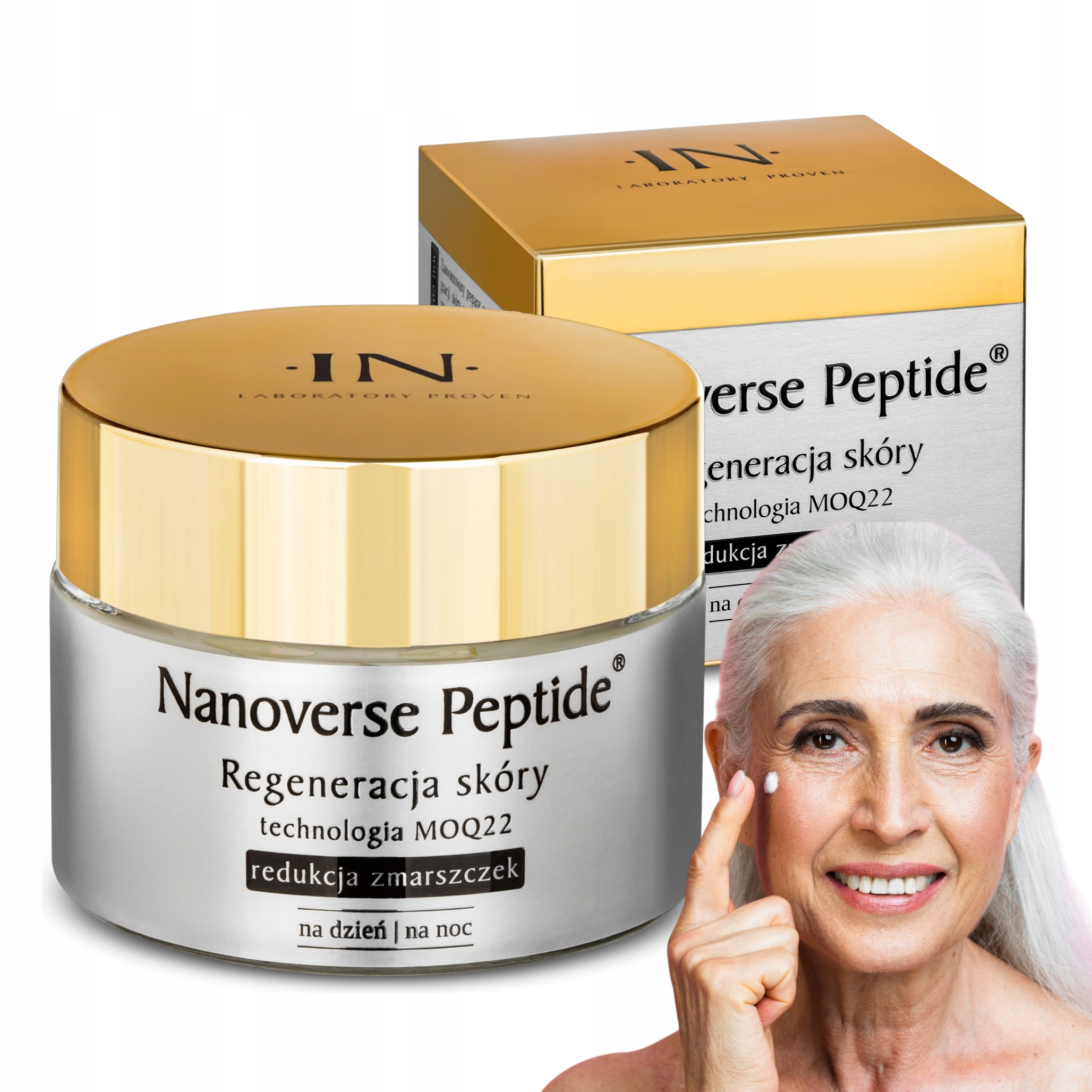 Omlazující krém proti stárnutí obličeje Nanoverse Peptide 50 ml