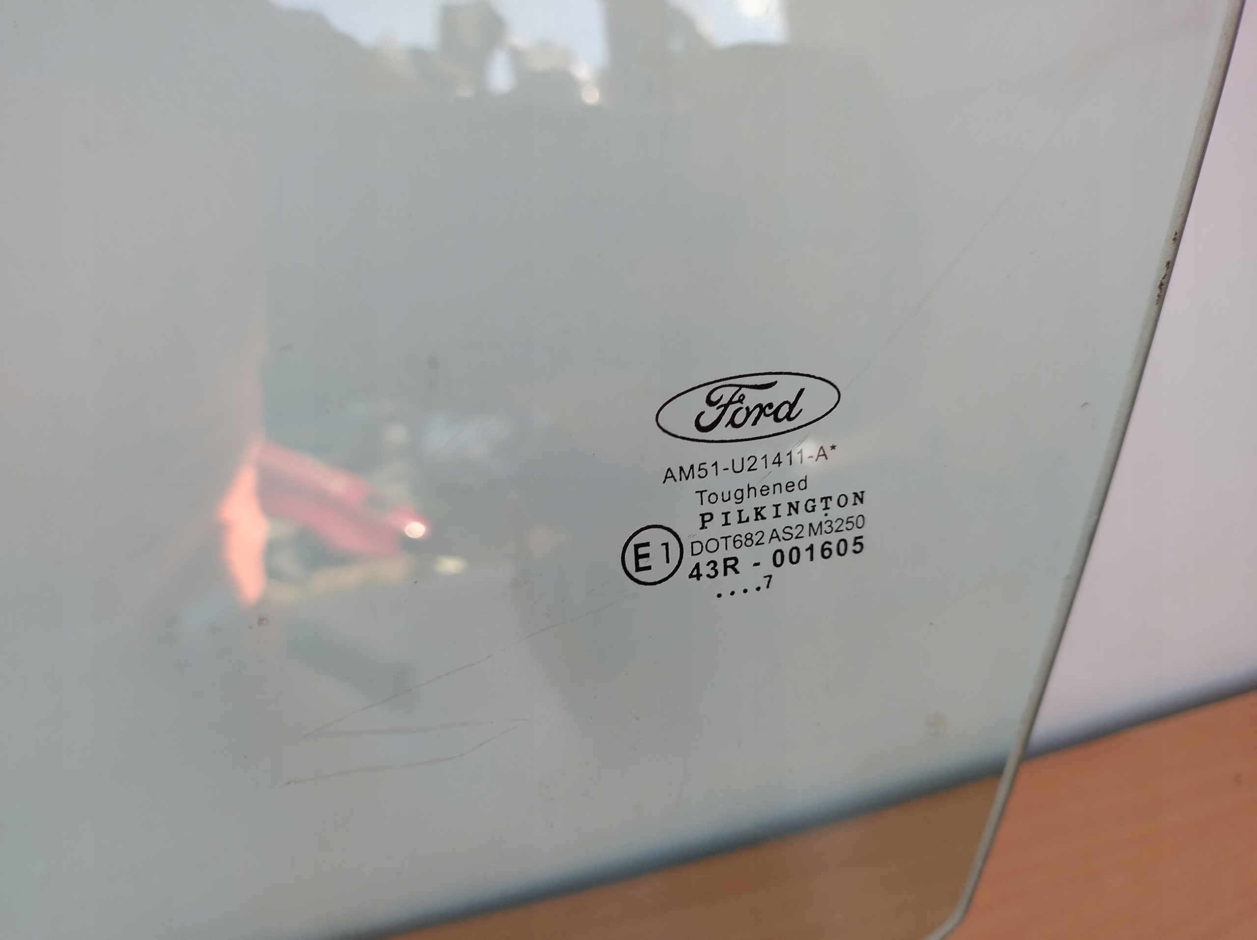 FORD C-MAX MK2 window door left front AM51-U21411-A ROSZ102