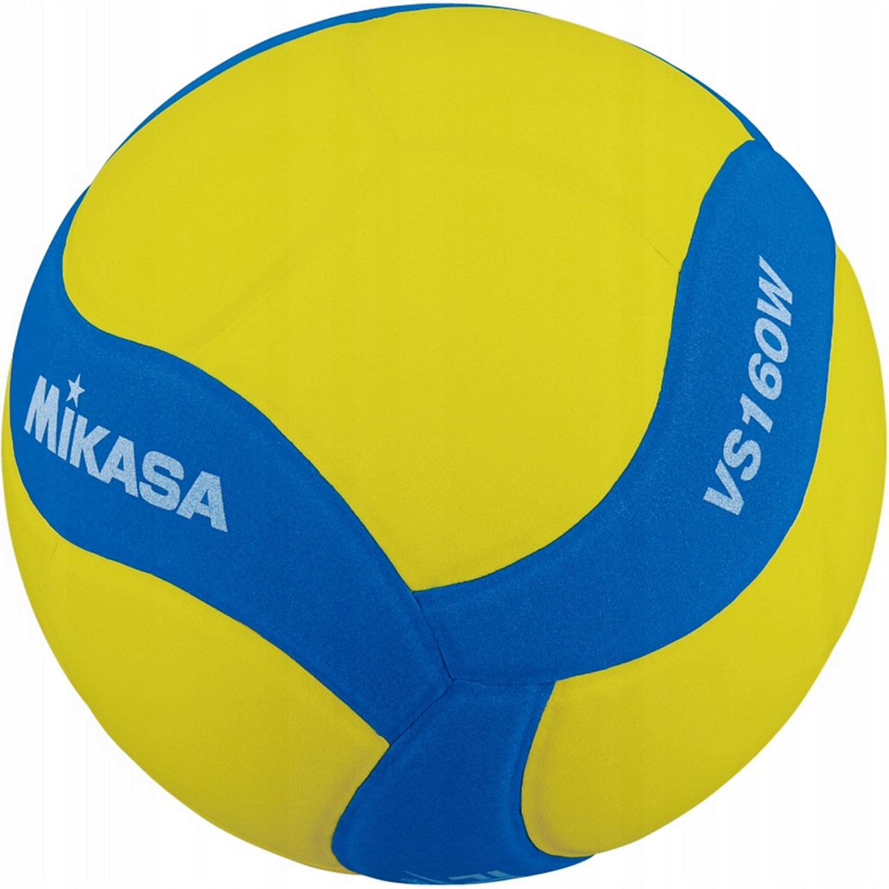 Volejbalový míč Mikasa VS160W žluto-modrý Vel. 4