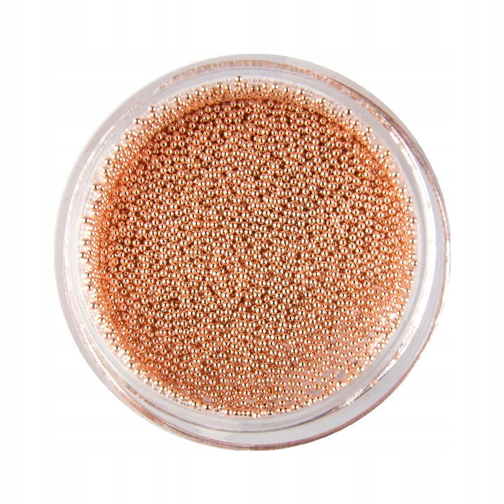 

Perełki Bulion Kawior Do Paznokci Rose Gold 0,6 mm