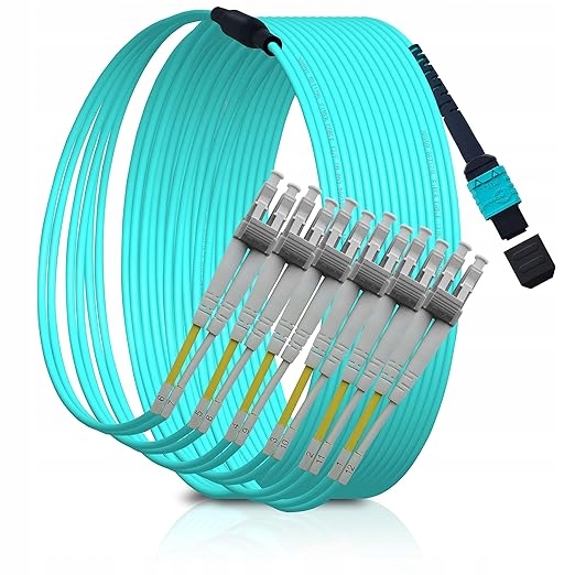 Patchcord Optický kabel Kabel 12-žilový polarizovaný Mpo Upc