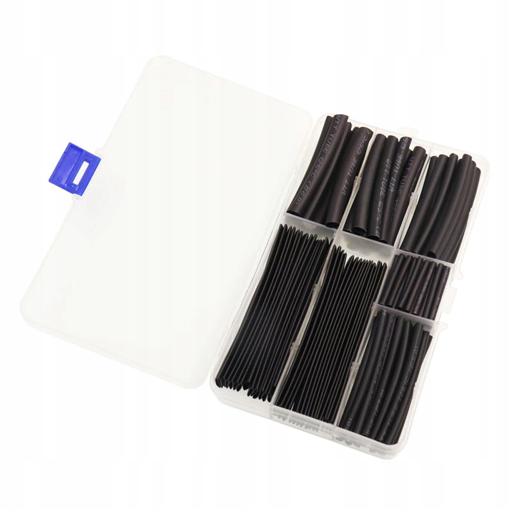 140x KOSZULKI OPASKI TERMOKURCZLIWE TERMOKURCZKI RÓŻNE ROZMIARY + ORGANIZER Kod producenta 04765