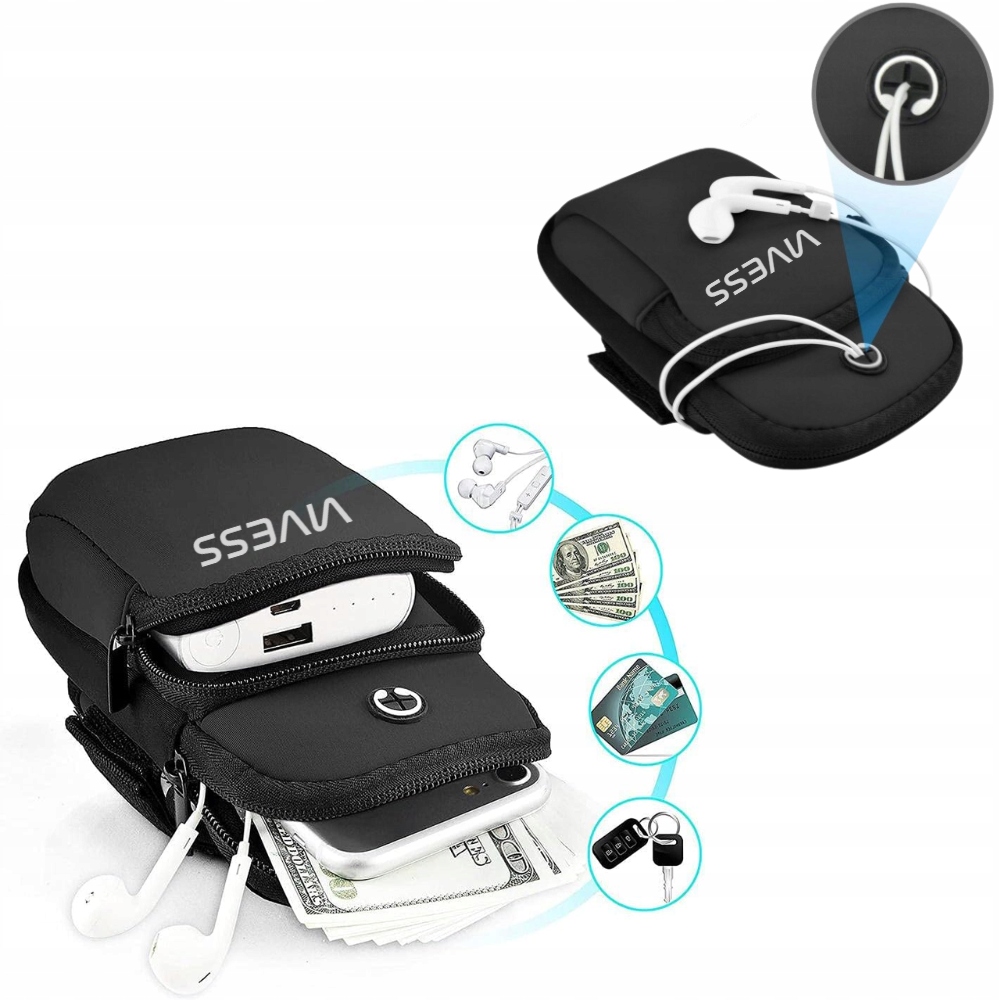 ETUI POKROWIEC OPASKA NA RAMIĘ TELEFON DO BIEGANIA ARMBAND Marka bez marki