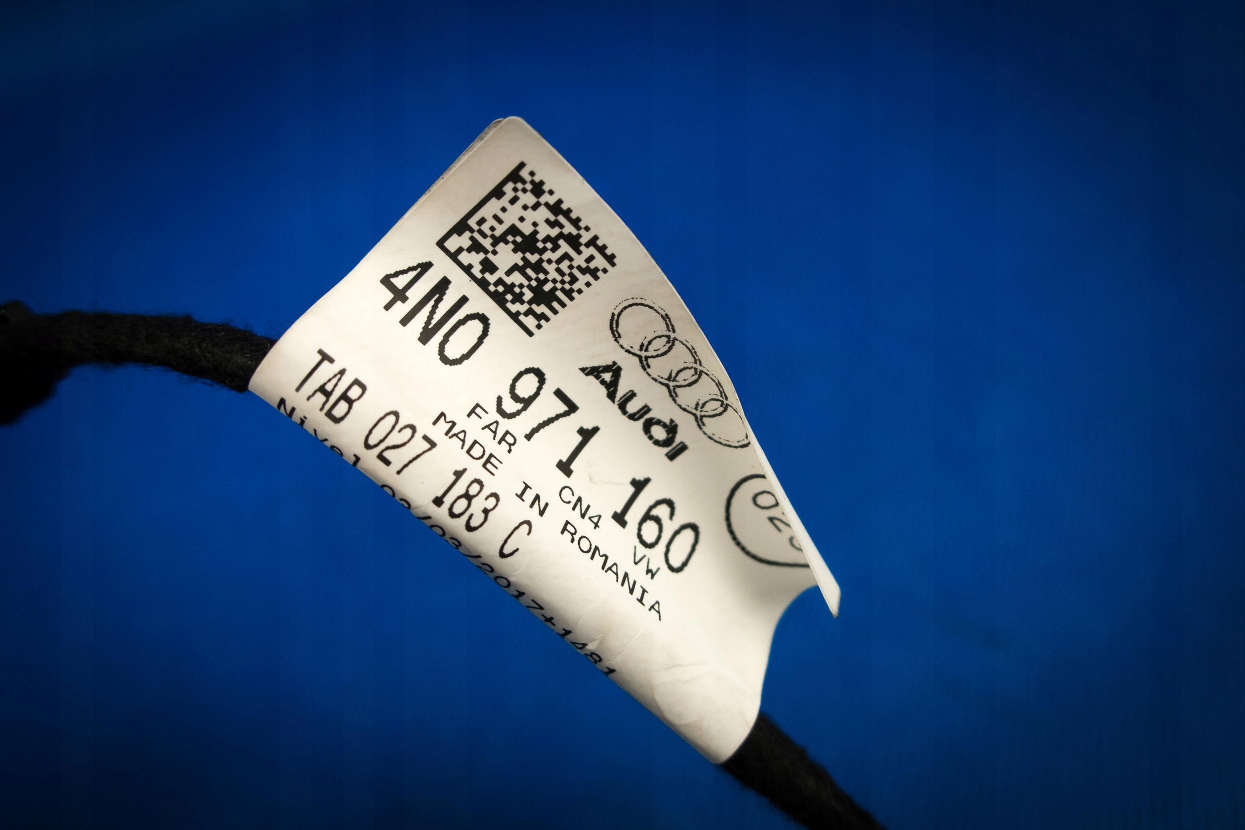 Câblage Électrique Portière Audi A8 4N 4N0971160