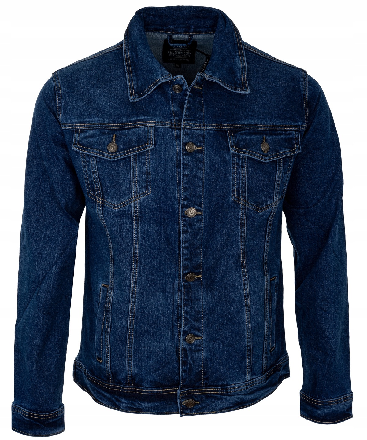 Pánské jarní bundy Katana Jeans Džíny přechodové, modrá Bavlna M