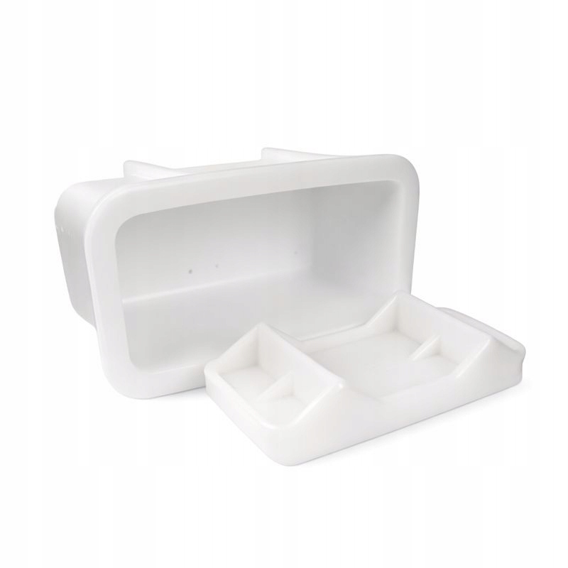 Levně Forma s víkem na žehlení, obdélníková, na přibližně 2 kg sýra