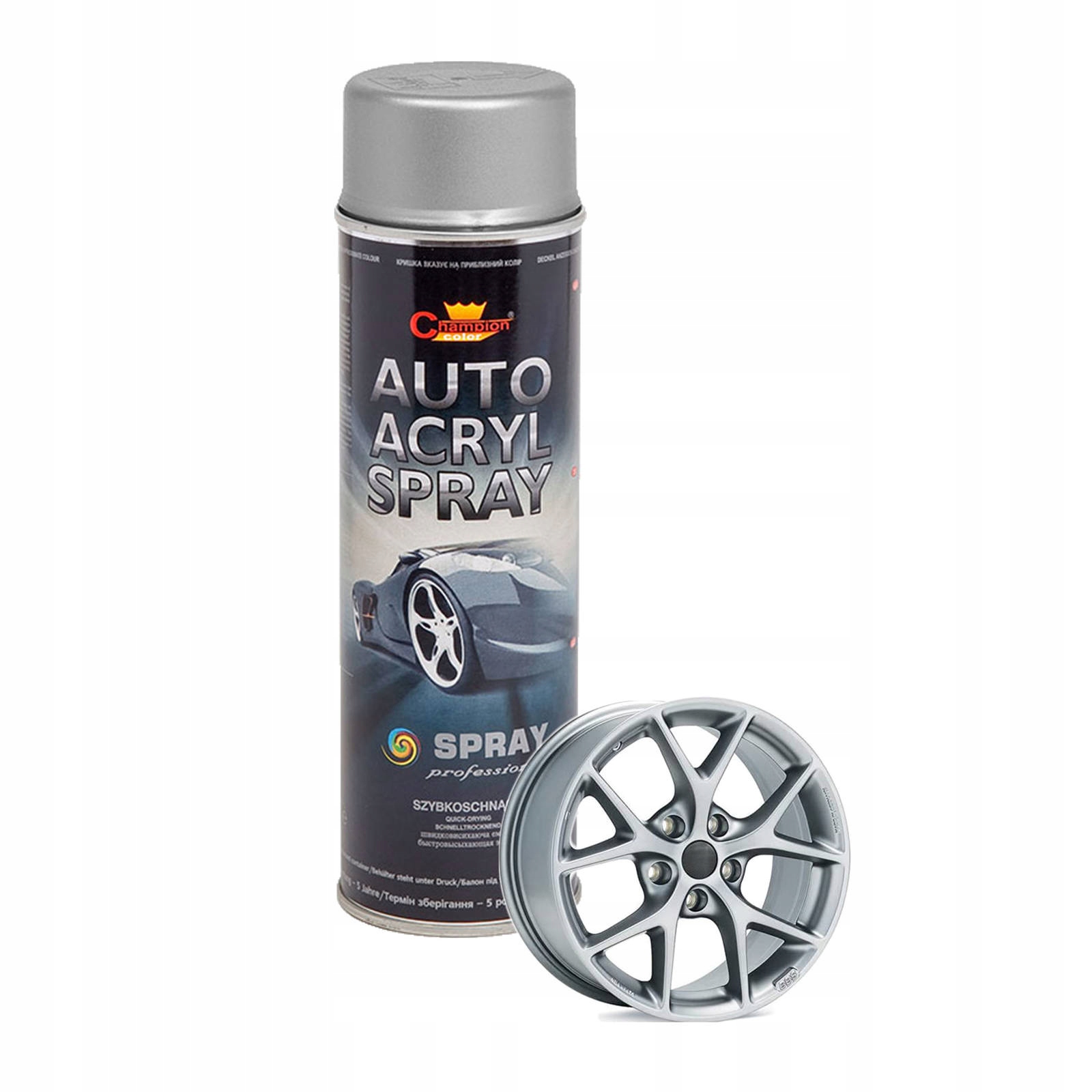 

Lakier W Sprayu Do Malowania Felg I Kołpaków 500ml