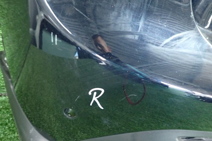 MINI COOPER F55 LIFT 20- bumper rear rear part