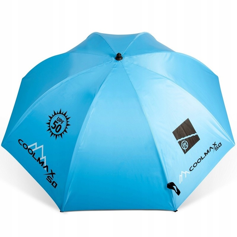 Parasol Preston Coolmax 50' Brolly Błękitny Ochrona Uv Na Słońce Deszcz