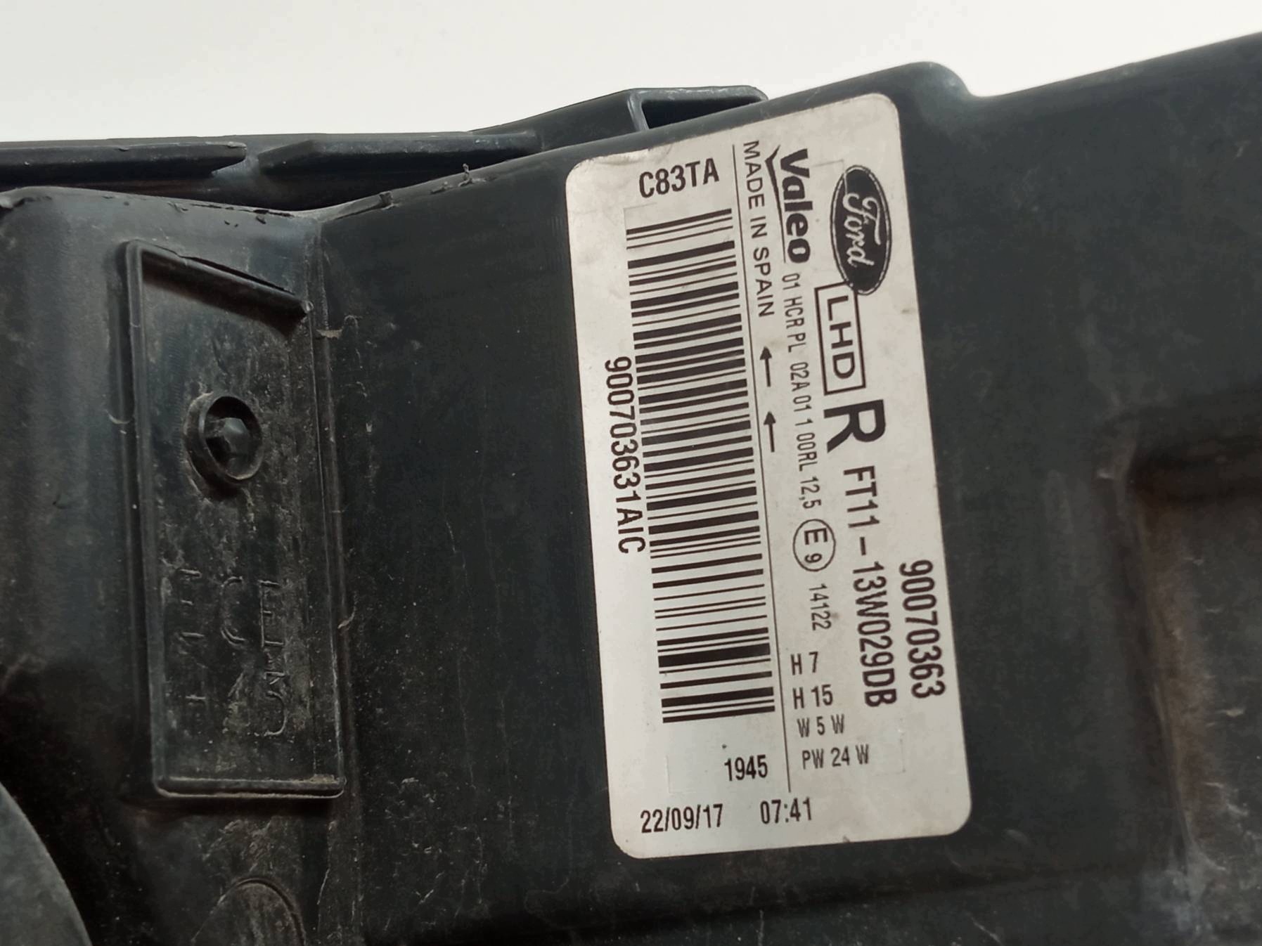 light front right EU 90070363 Ford Transit Connect II (2012-2022)