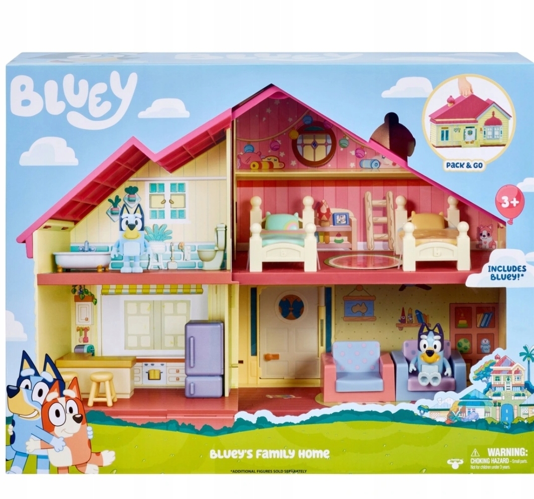 MOOSE TOYS BLUEY ZESTAW DOM RODZINNY FAMILY
