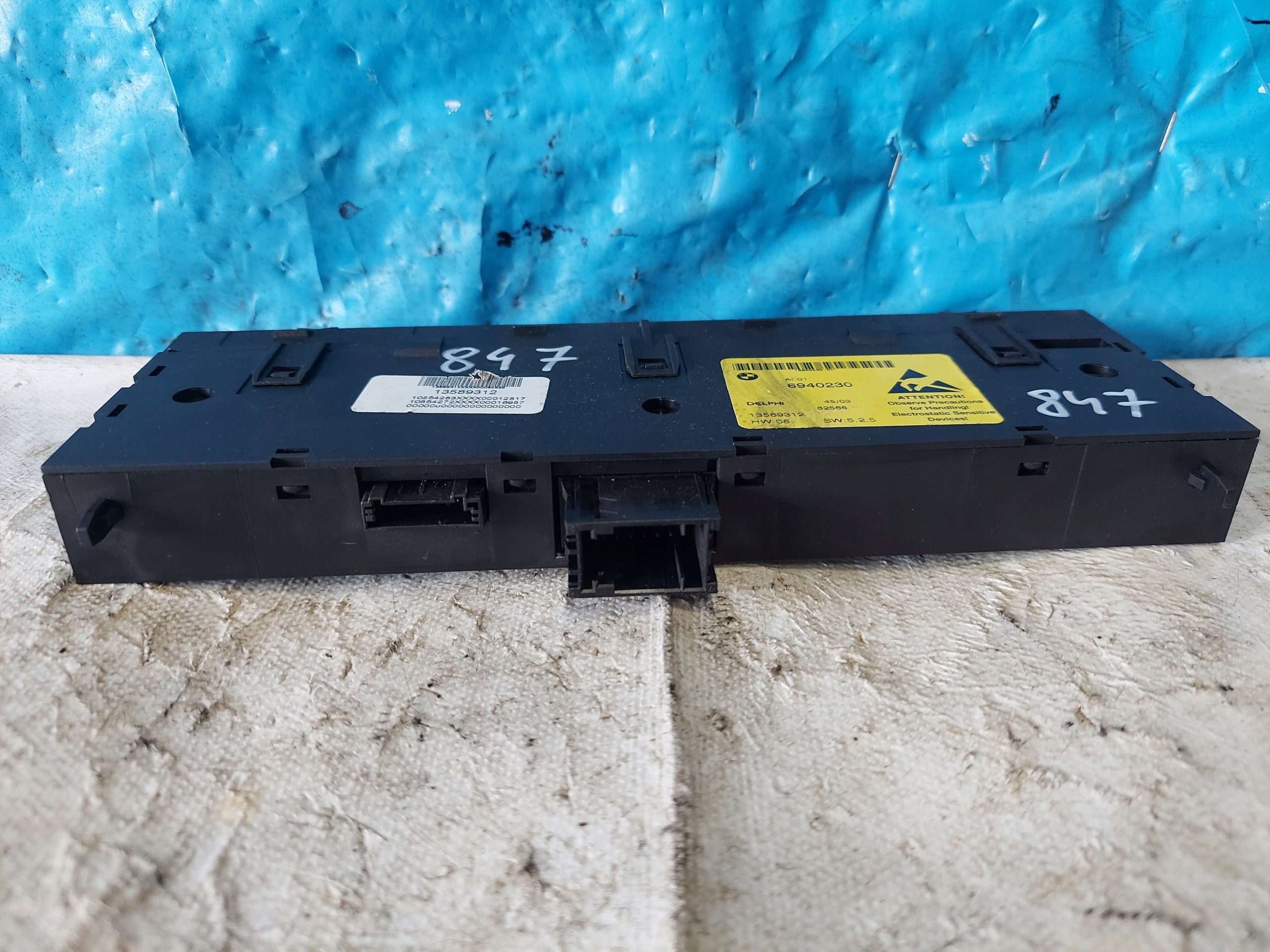 BMW E60 13589312 Schalter Hitzung Sitze