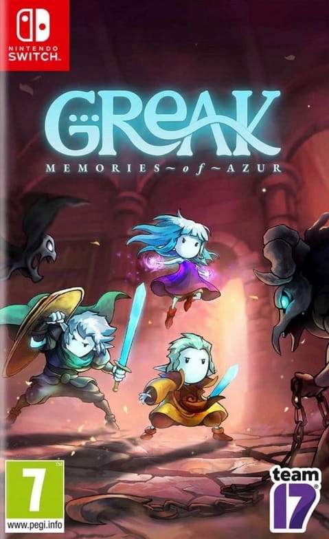 Greak Memories Of Azur W Premierowe Uk Gra Nintendo Switch Na Kartridżu-Zdjęcie-0