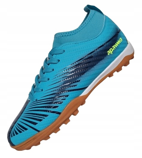 Fotbalová obuv halovky korkové turfy s ponožkou na venkovní hřiště hala w-f 40