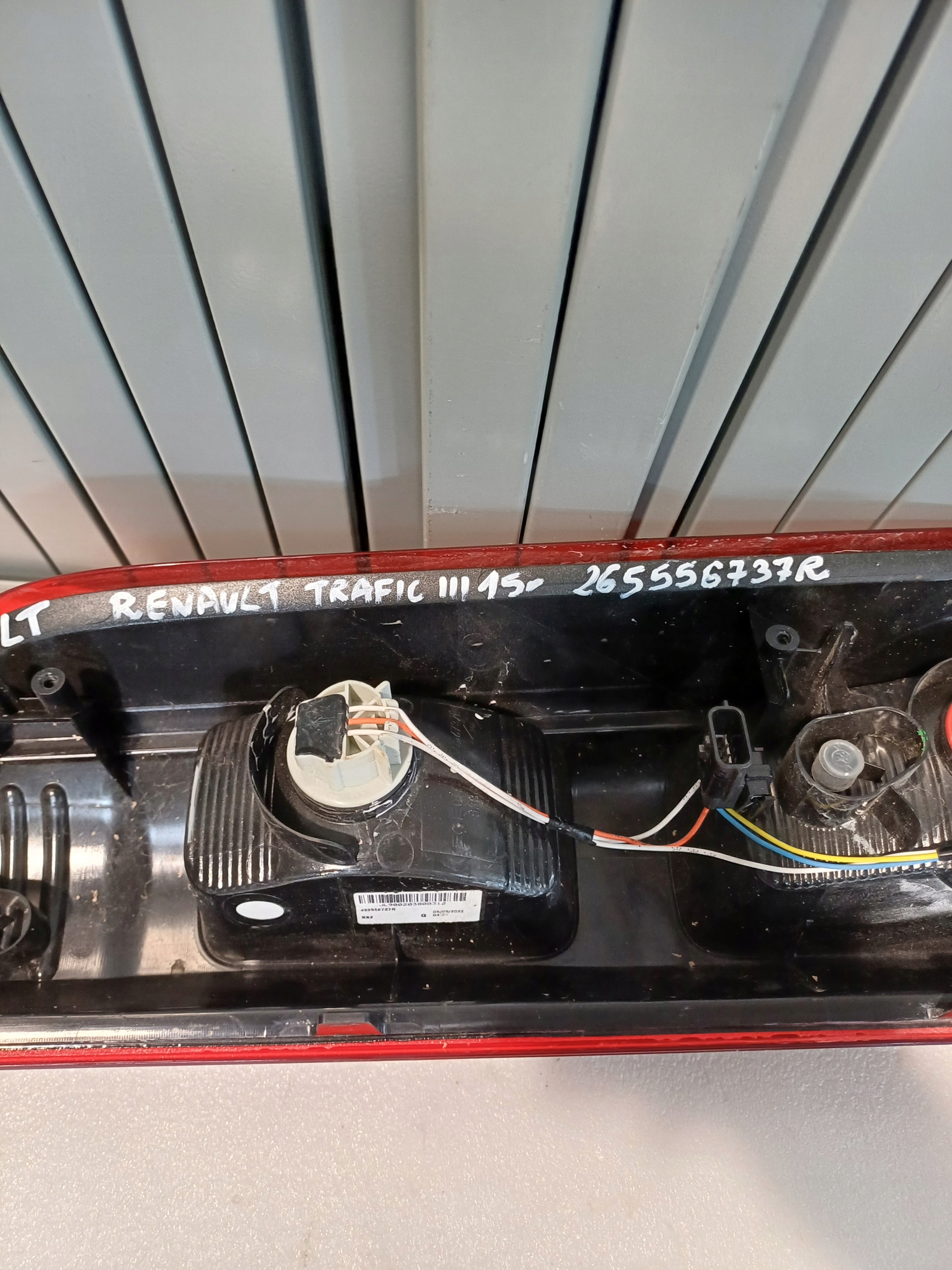 light left rear part rear RENAULT TRAFIC 3 III 15R- 265556737R