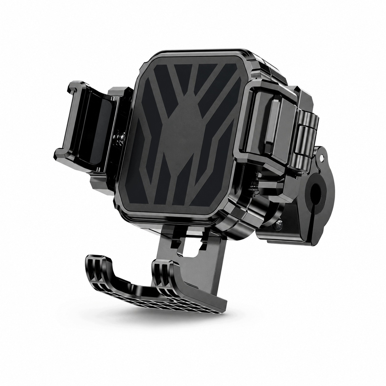 Uchwyt Motocyklowy na Telefon na Lusterko Antywibracyjny 360° 4–7″