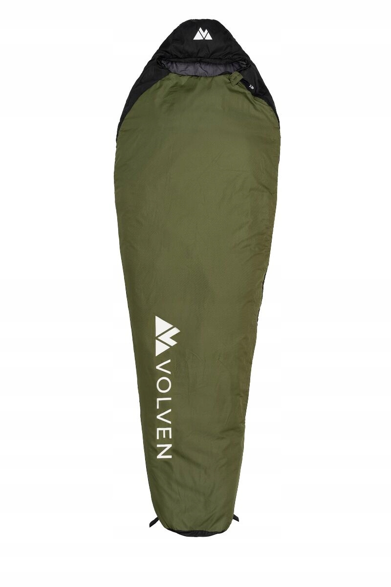 Śpiwór letni Volven Superlight I oliwkowy lewy