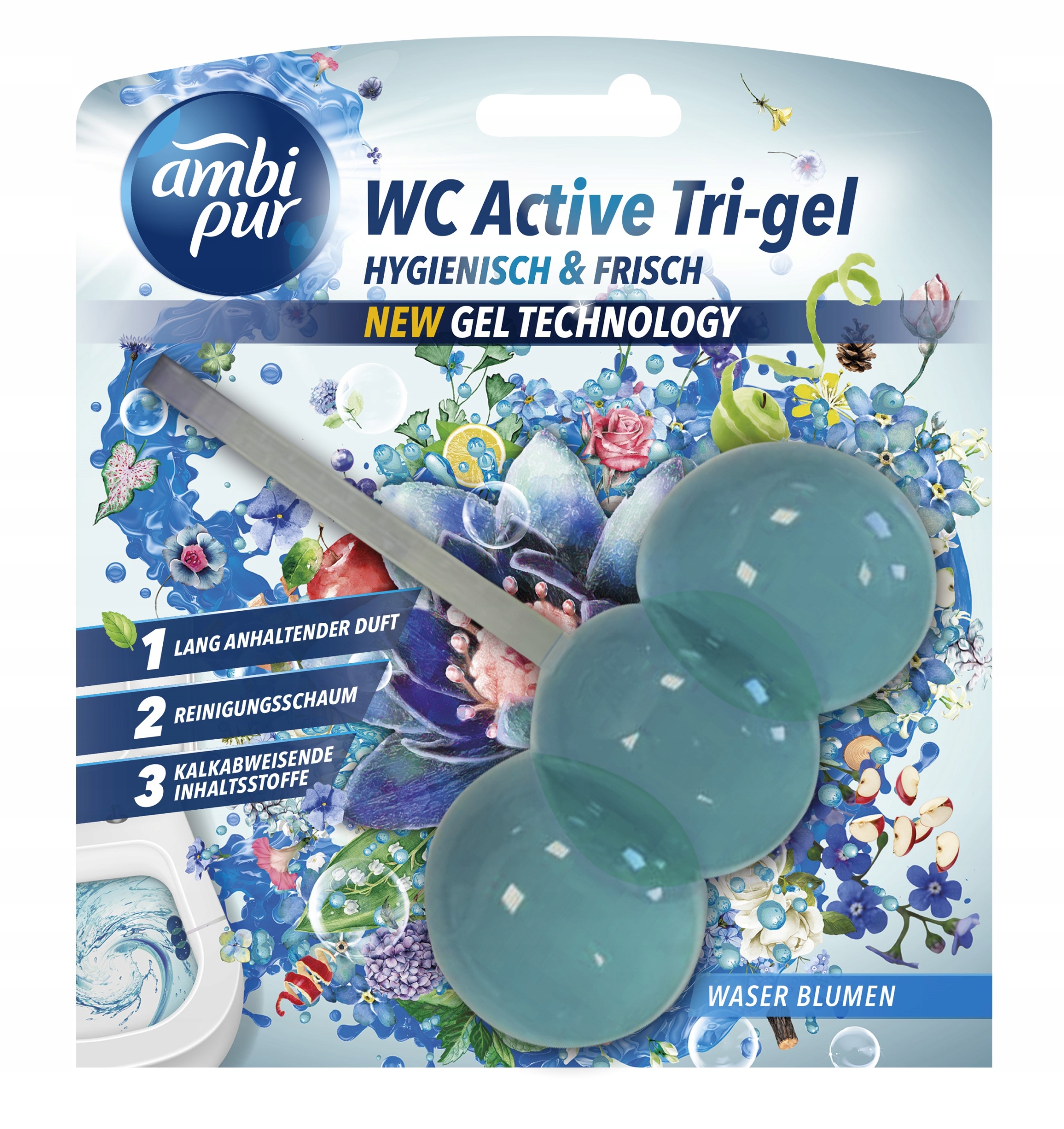 

Ambi Pur Wc Kulki Zawieszka 45g Water Flowers New
