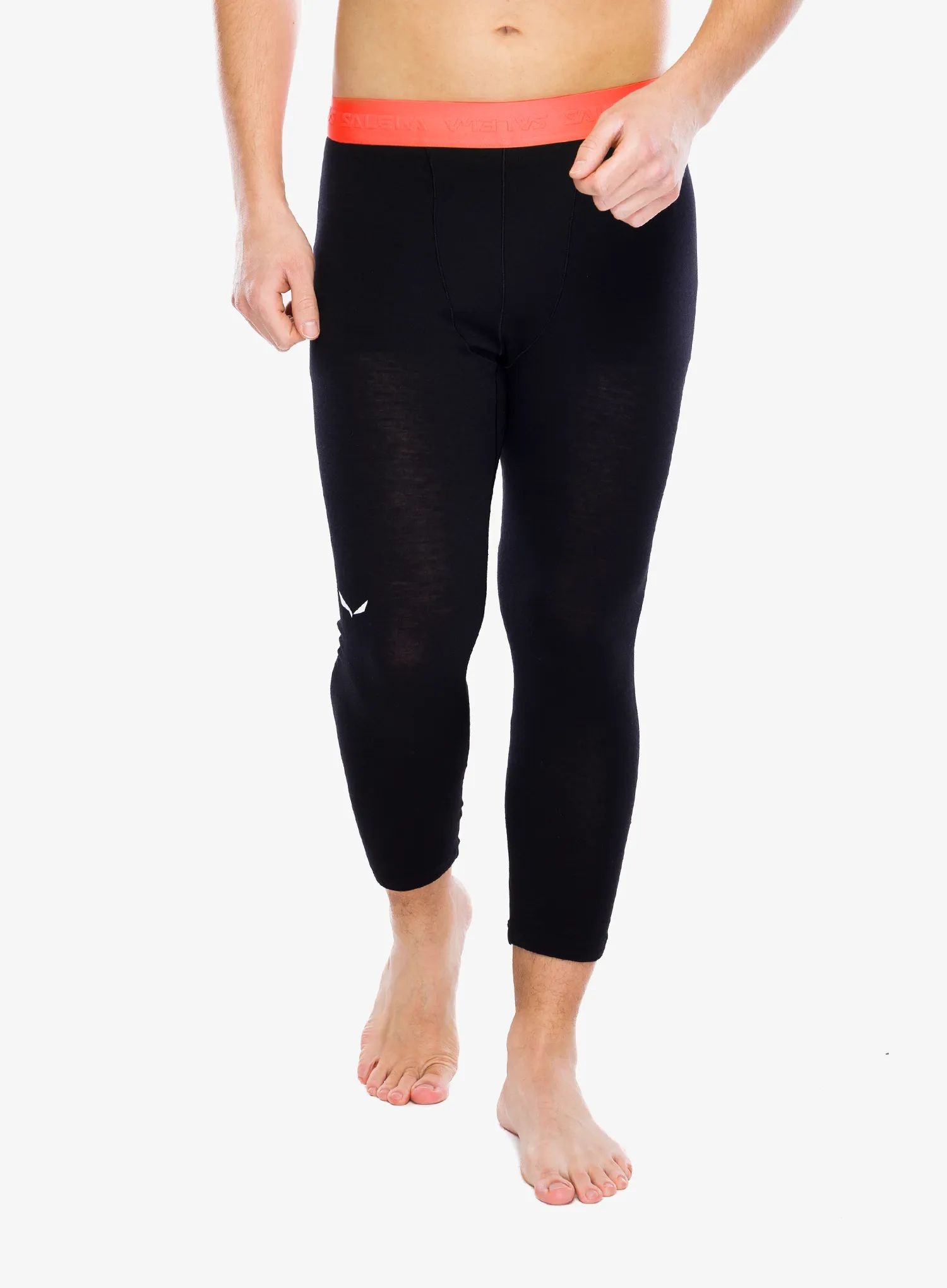 Termoaktivní legíny Salewa Cristallo Warm Amr 3/4 Tight black out L