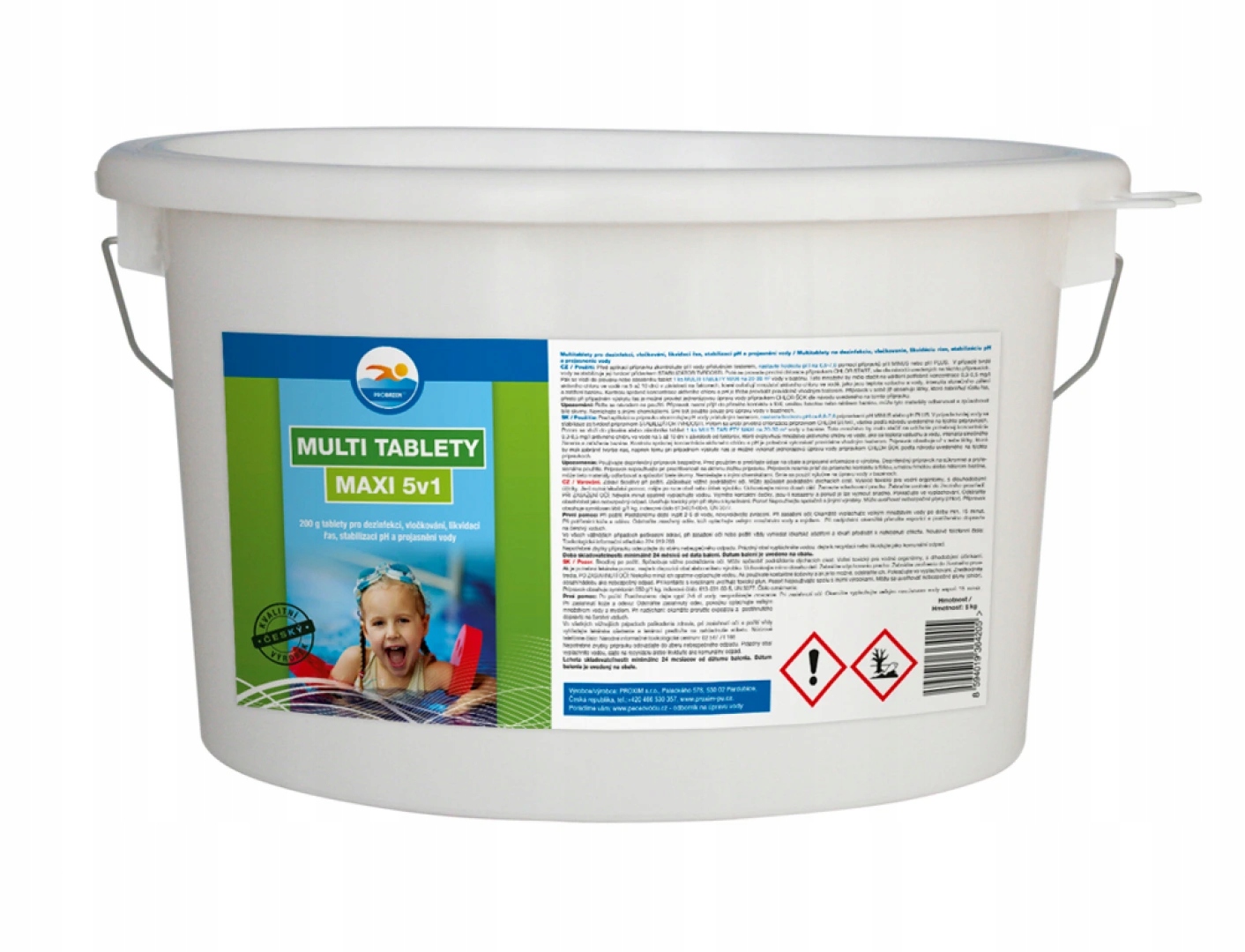Nohel Garden Tablety Multi Maxi 5v1 do bazéna 5kg