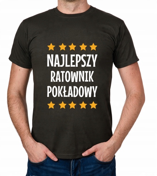 

koszulka Najlepszy Ratownik Pokładowy prezent