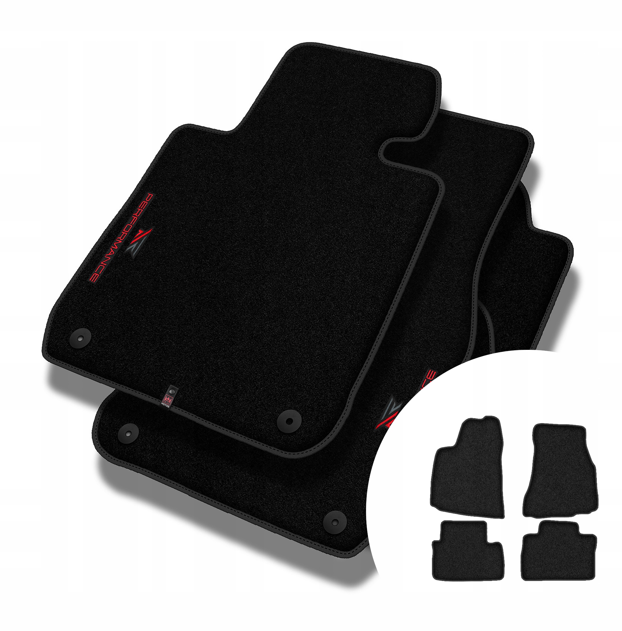 Velúrové koberčeky Performance Premium pre Chrysler 300 I 2004-2010