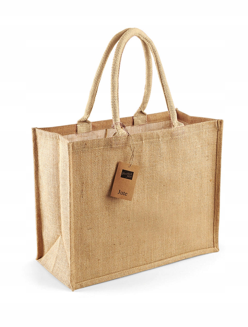

Eko Torba Z Juty Na Zakupy Duża XL 42x33x19 Natura