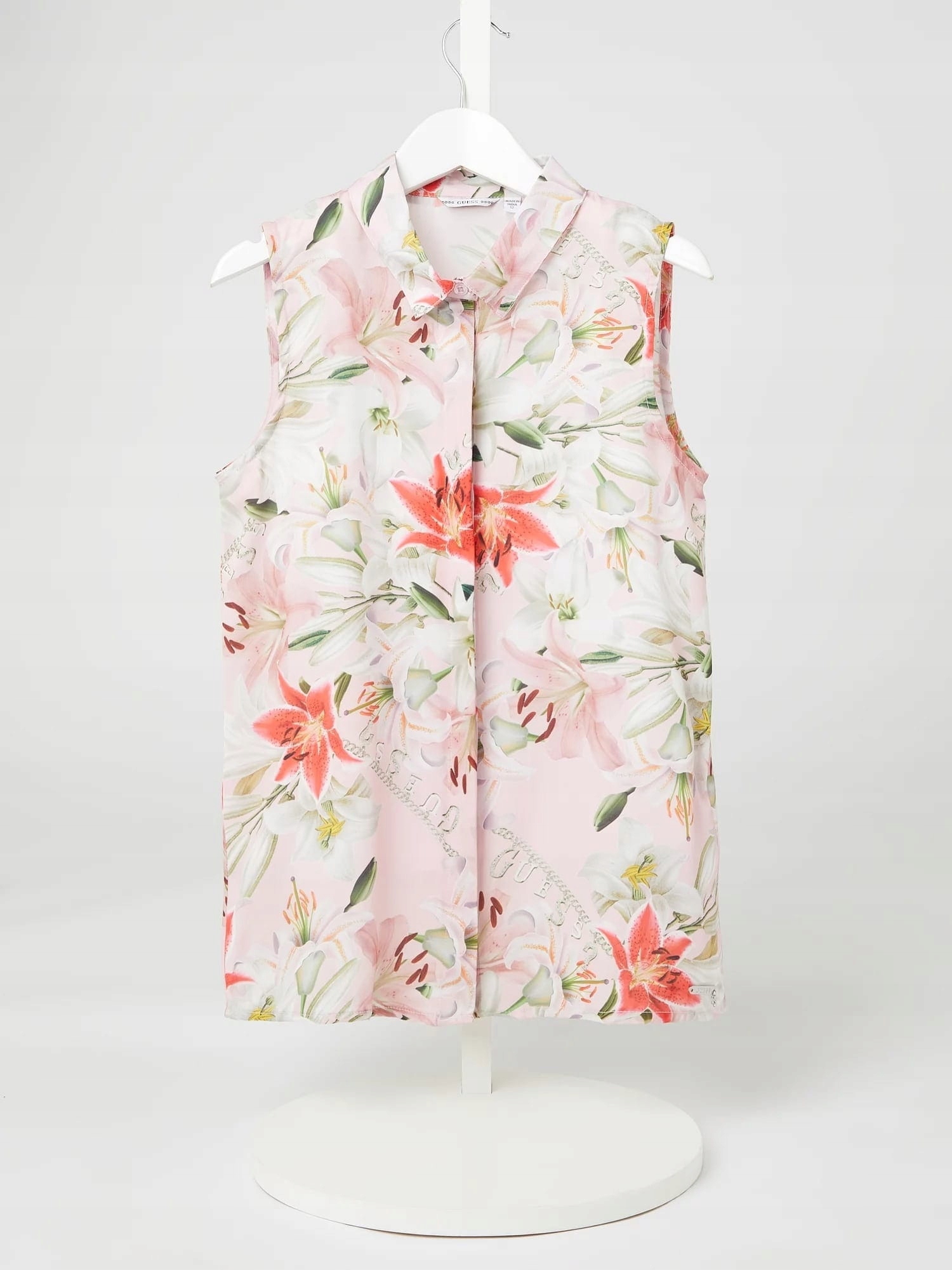 GUESS RÓŻOWA KOSZULA FLORAL PRINT (8L)