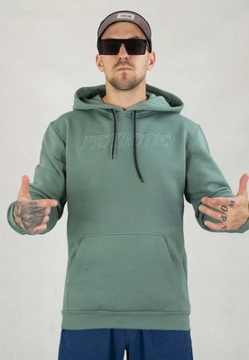 Mikina Patriotic S Kapucí New Collage zelená