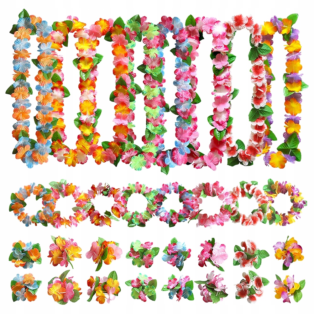 

Flower Choker Naszyjnik Ozdoby Hawajskie