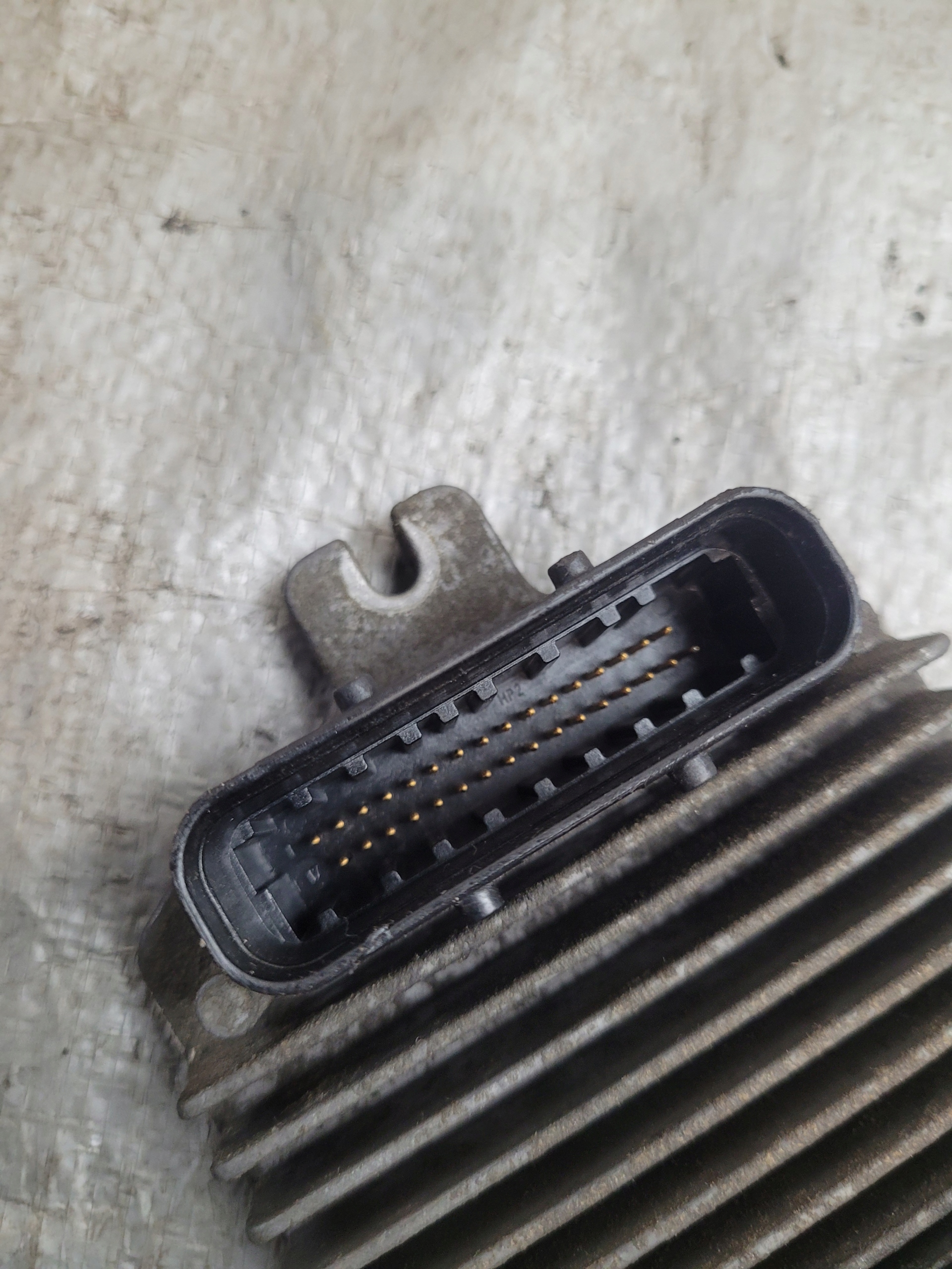 computer control unit of the engine OE 16250009 OPEL ZAFIRA A 1.6B 16V