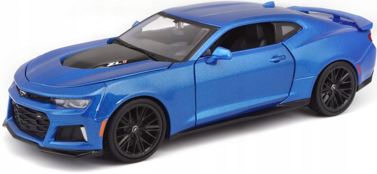 Chevrolet Camaro ZL1 2017 model 1:24 Maisto 31512 modrá