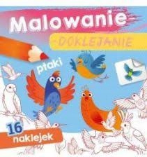 

Malowanie doklejanie Ptaki Kolorowanka Naklejki