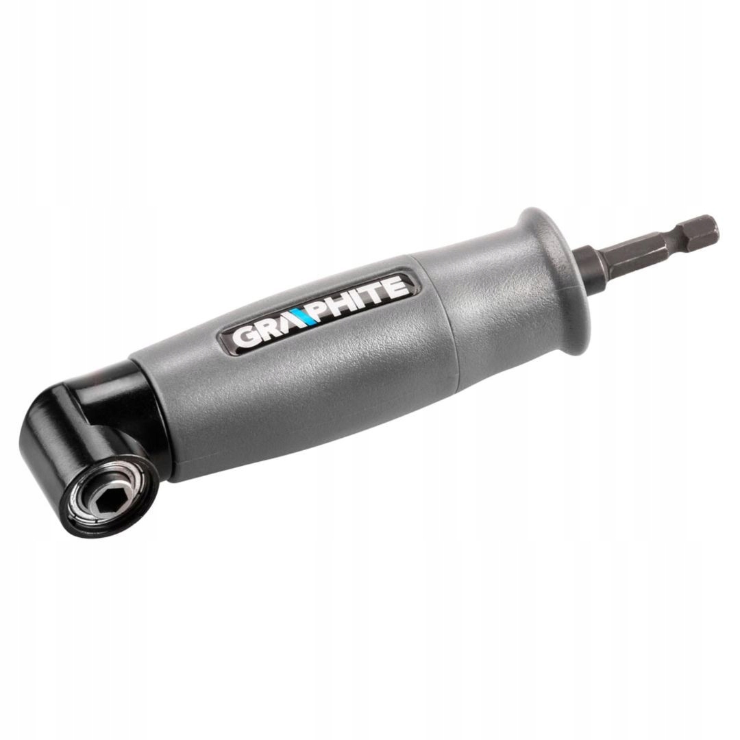 GRAPHITE NASADKA KĄTOWA DO WKRĘTARKI WIERTARKI UCHWYT NA BITY HEX1/4 55H931 Kod producenta 55H931