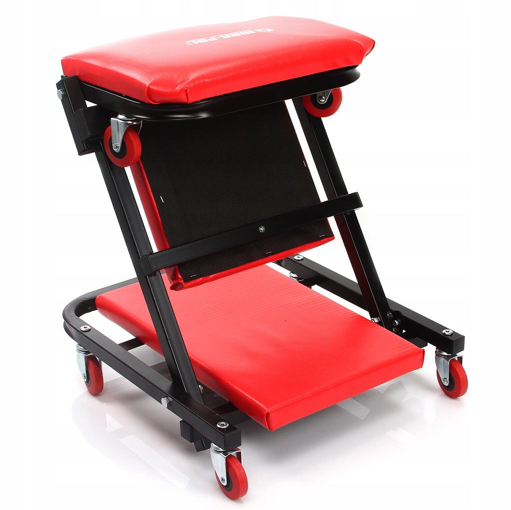 LEZANKA WARSZTATOWA SKLADANA taboret krzeslo 2w1 Brand Mar Pol