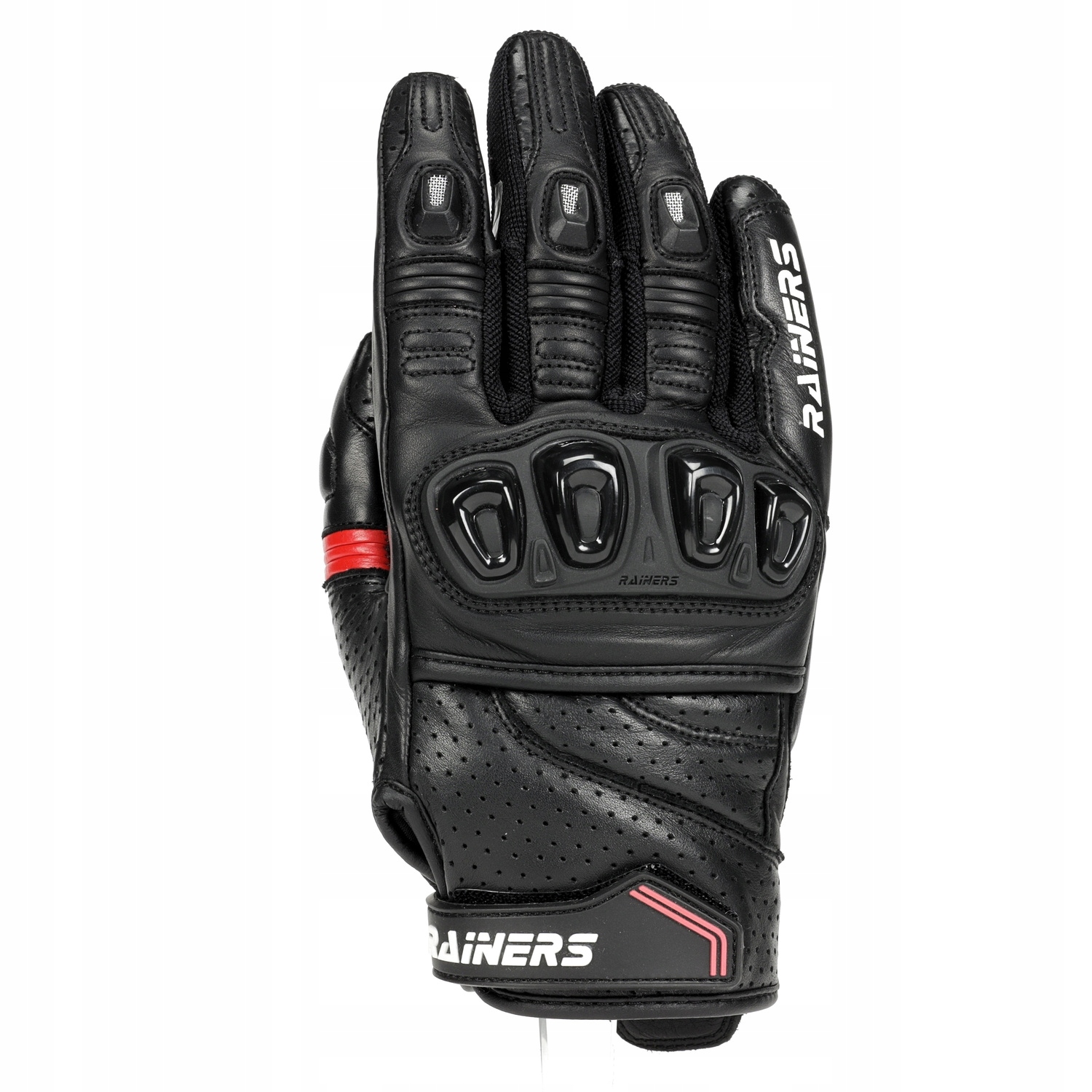 Motocyklové rukavice Rainers Alfa čierne 2XL