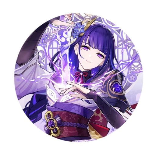 

Przypinka Genshin Impact Raiden Shogun 58mm