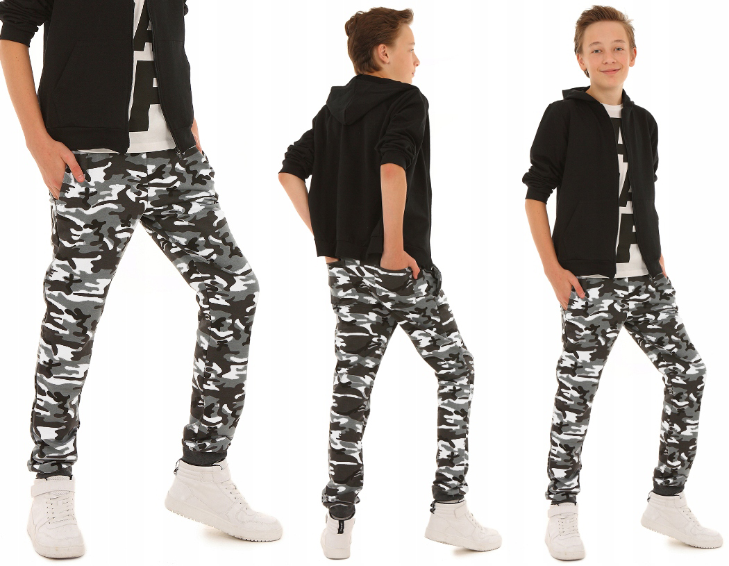 

Spodnie dresowe dla chłopca Moro 134 Kropek