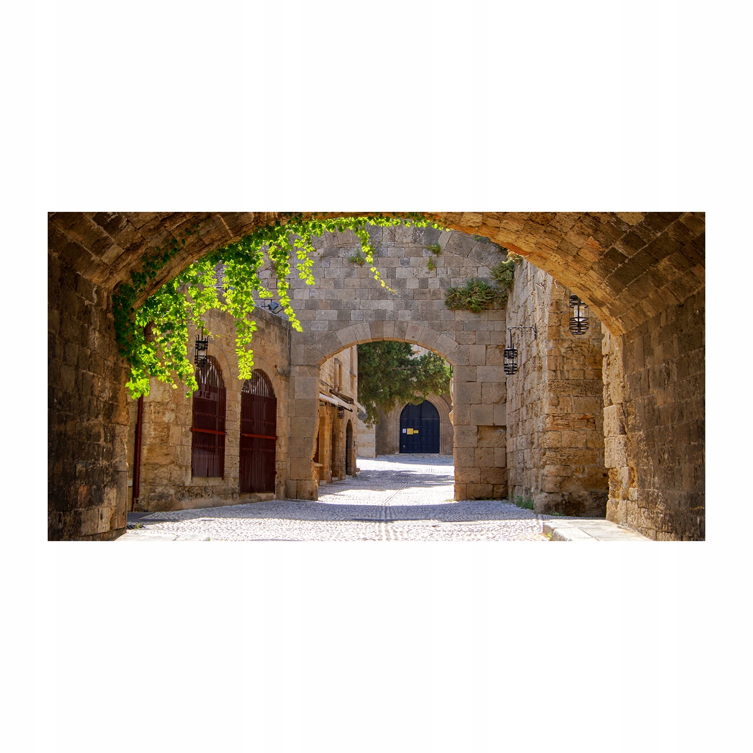 

Foto obraz szkło akryl Urokliwe uliczki 120X60 cm