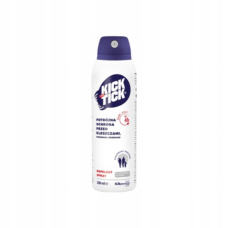 

Repelent spray Kick The Tick Max Plus 200 ml