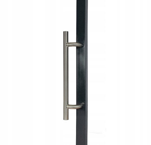 Pochwyt nierdzewny dwustronny 90° 450mm