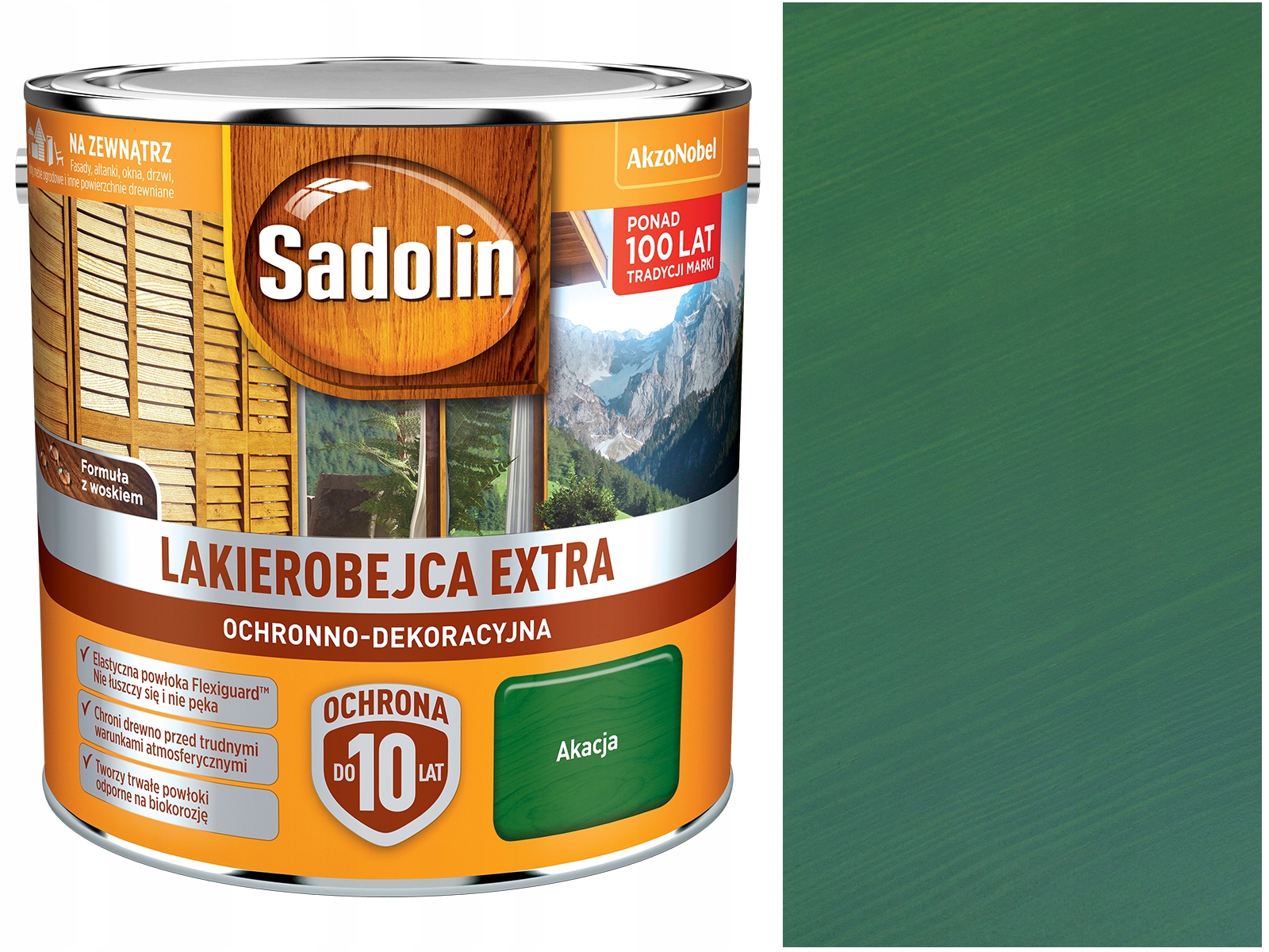 

Sadolin Lakierobejca do drewna Extra Akacja 5L