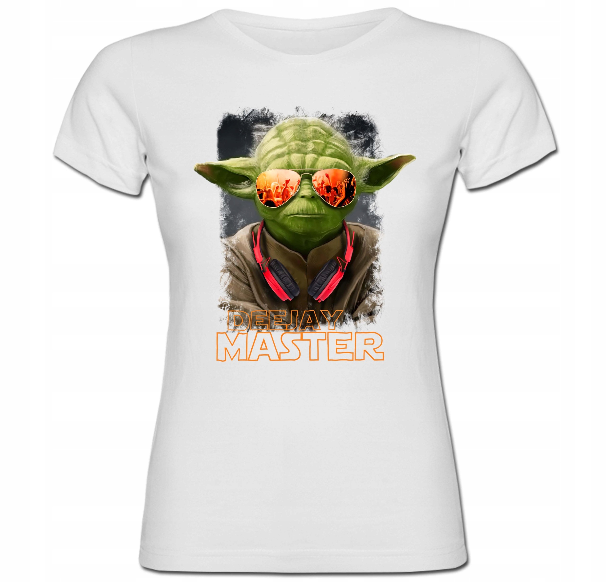 

Tshirt damski Dj Master Music Yoda Moc Muzyka S