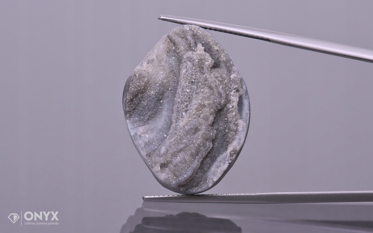 Růže chalcedonová nepravidelná 28,5x21,5 mm