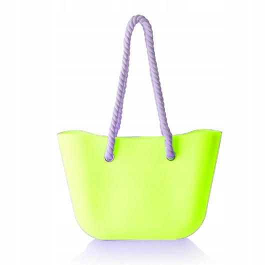 

O Torba Gumowa Torebka Hobo Jelly Shopper Bag Tgla