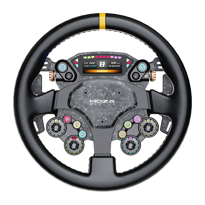 Moza Racing Cs Pro RS093 Volant Racing Rgb Led herní displej Hd LCD