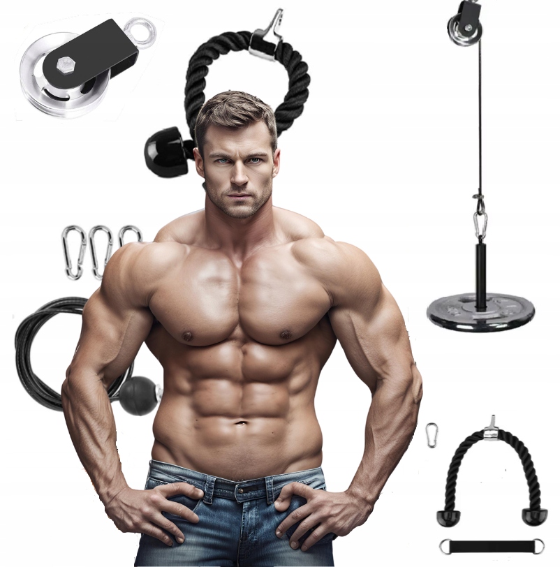 Horní výtah vičební kladku Cvičební zvedák, Domácí Posilovna, Horní kladka