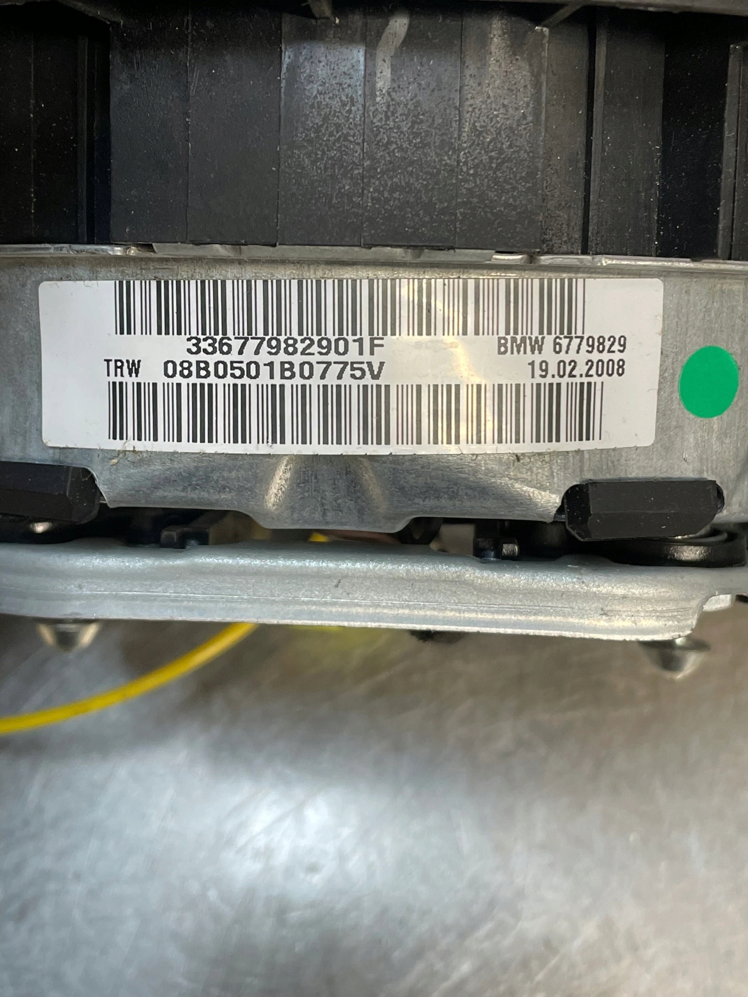 подушки безопасности подушка водители BMW 3 E90 E91 6779829