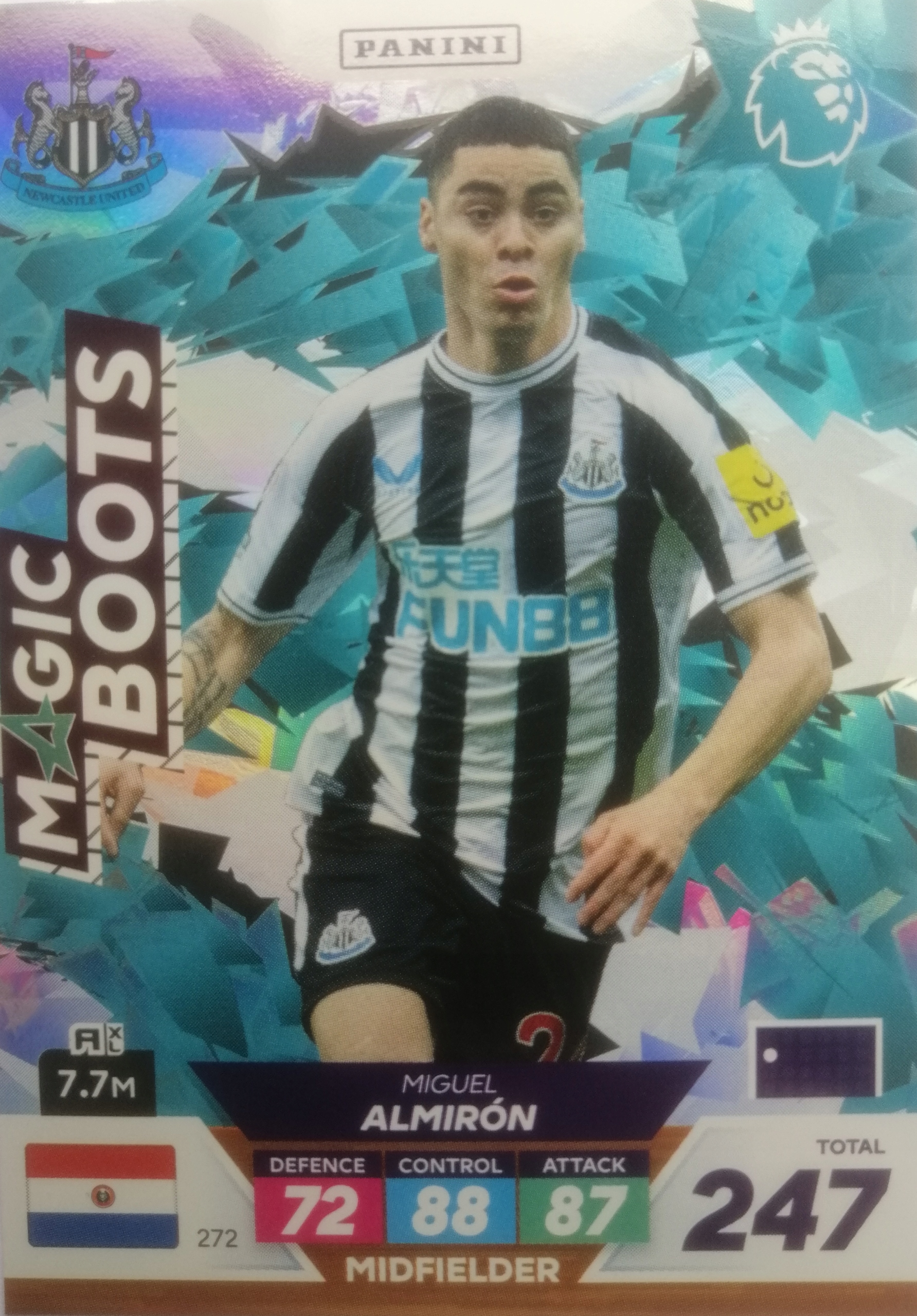 Premier League Plus 2023 Magic Boots 272 Almiron